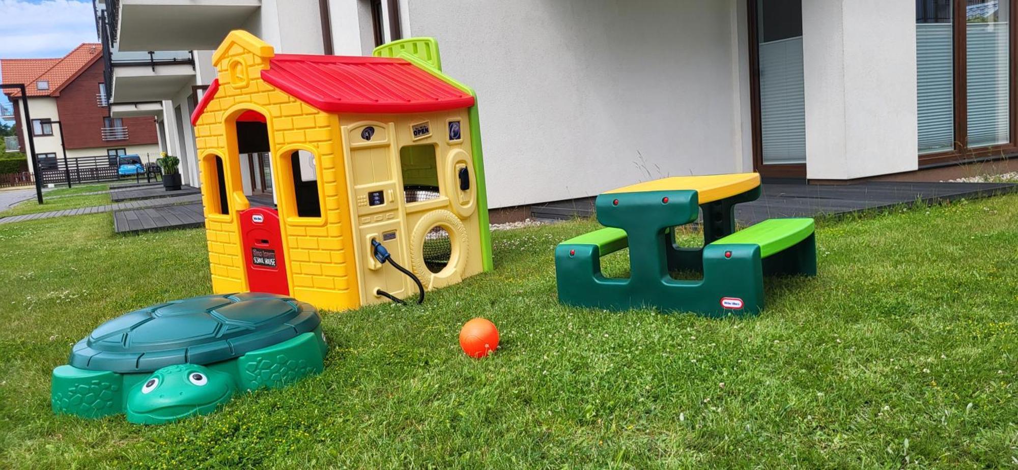 Apartamenty Diago Łeba Kültér fotó